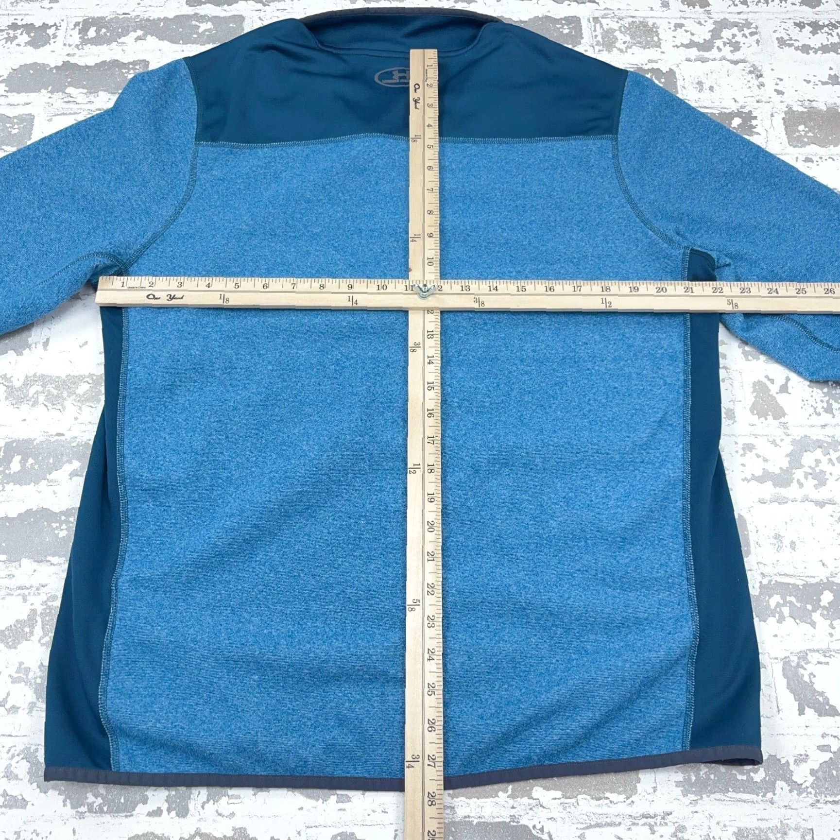 Under Armour Under Armour Sweatshirt Men Large Blue Pullover Thermal 1/4 Zip Moisture Wicking All Seasons Regular Sleeve Long Mock Neck Golf Sports Classic Shirt Size US L / EU 52-54 / 3 - 6 Thumbnail