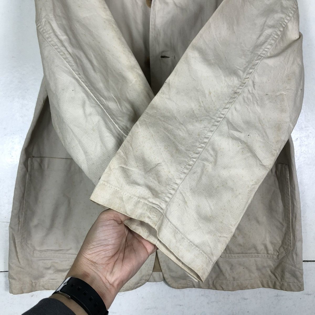 Issey Miyake 🔥Worker Chore Jacket Pointer Standard Issey Miyake Japan Size US L / EU 52-54 / 3 - 15 Thumbnail