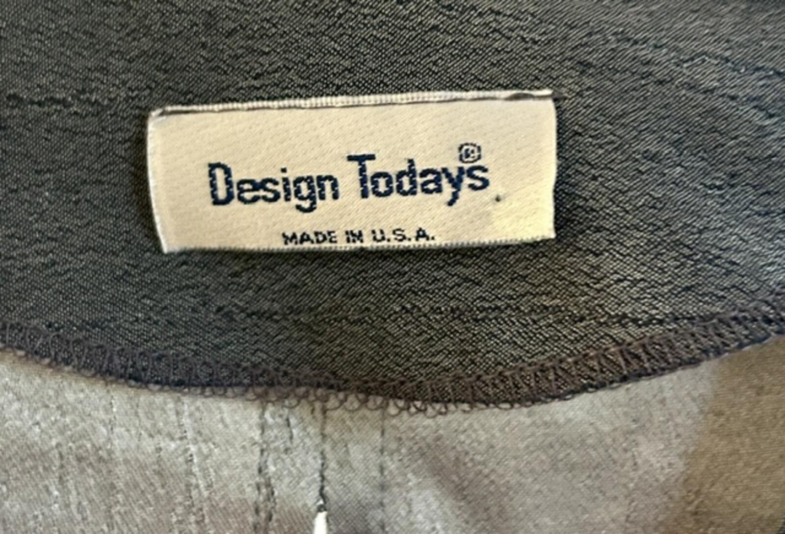 Other Vtg Design Today's Black Long Sleeve Silver Striped Made USA Size US M / EU 48-50 / 2 - 3 Thumbnail