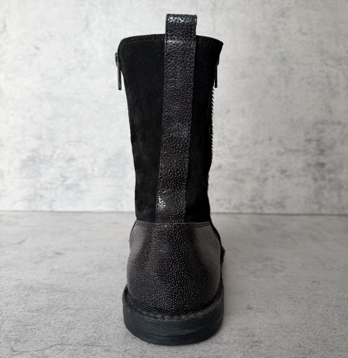 Ann Demeulemeester ANN DEMEULEMEESTER - FW09 PONY HAIR BOOTS Size US 8 / EU 41 - 4 Thumbnail