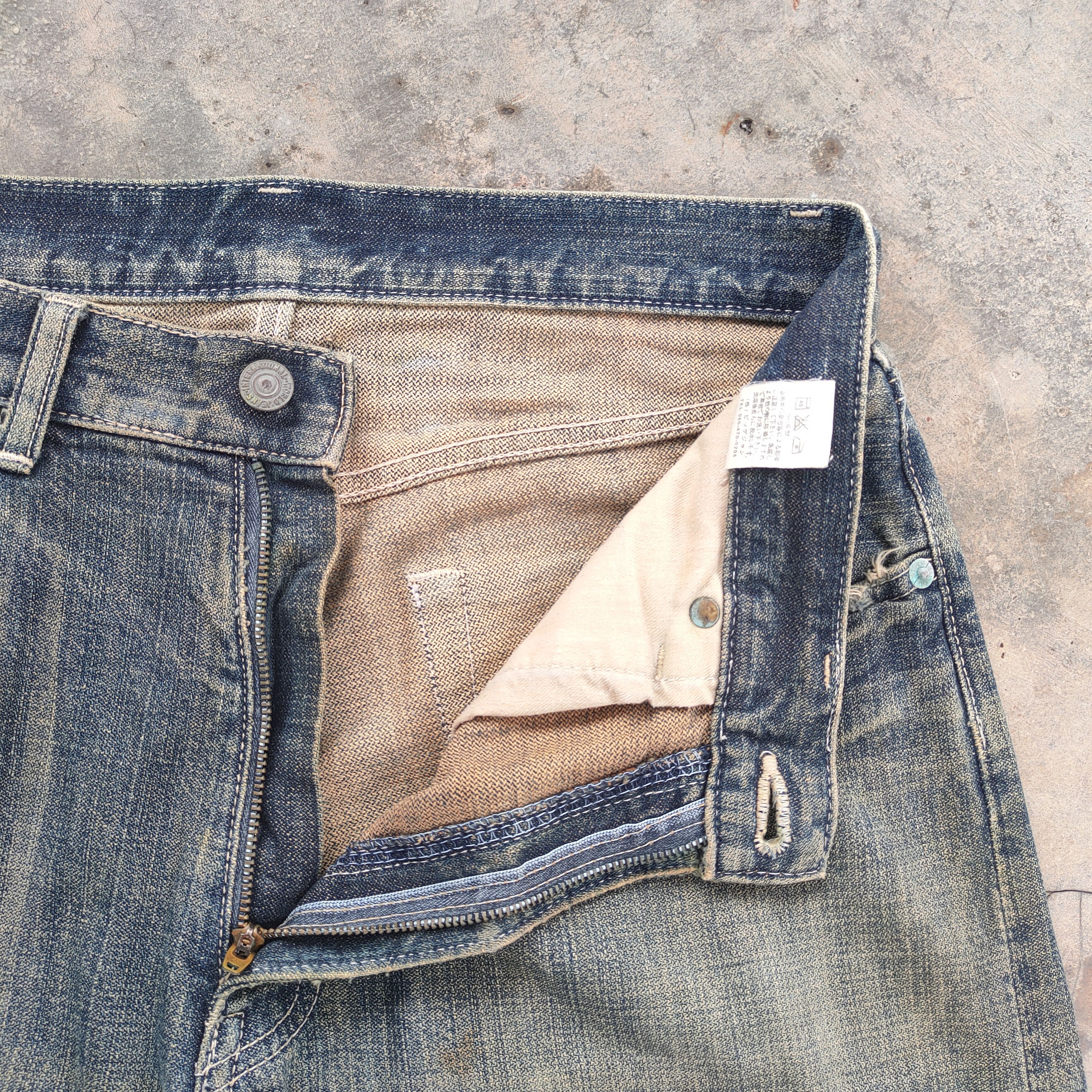 Japanese Brand × Jean × Rusty VINTAGE RUSTY JAPANESE FADED DENIM JEANS PANTS Size US 31 - 8 Thumbnail