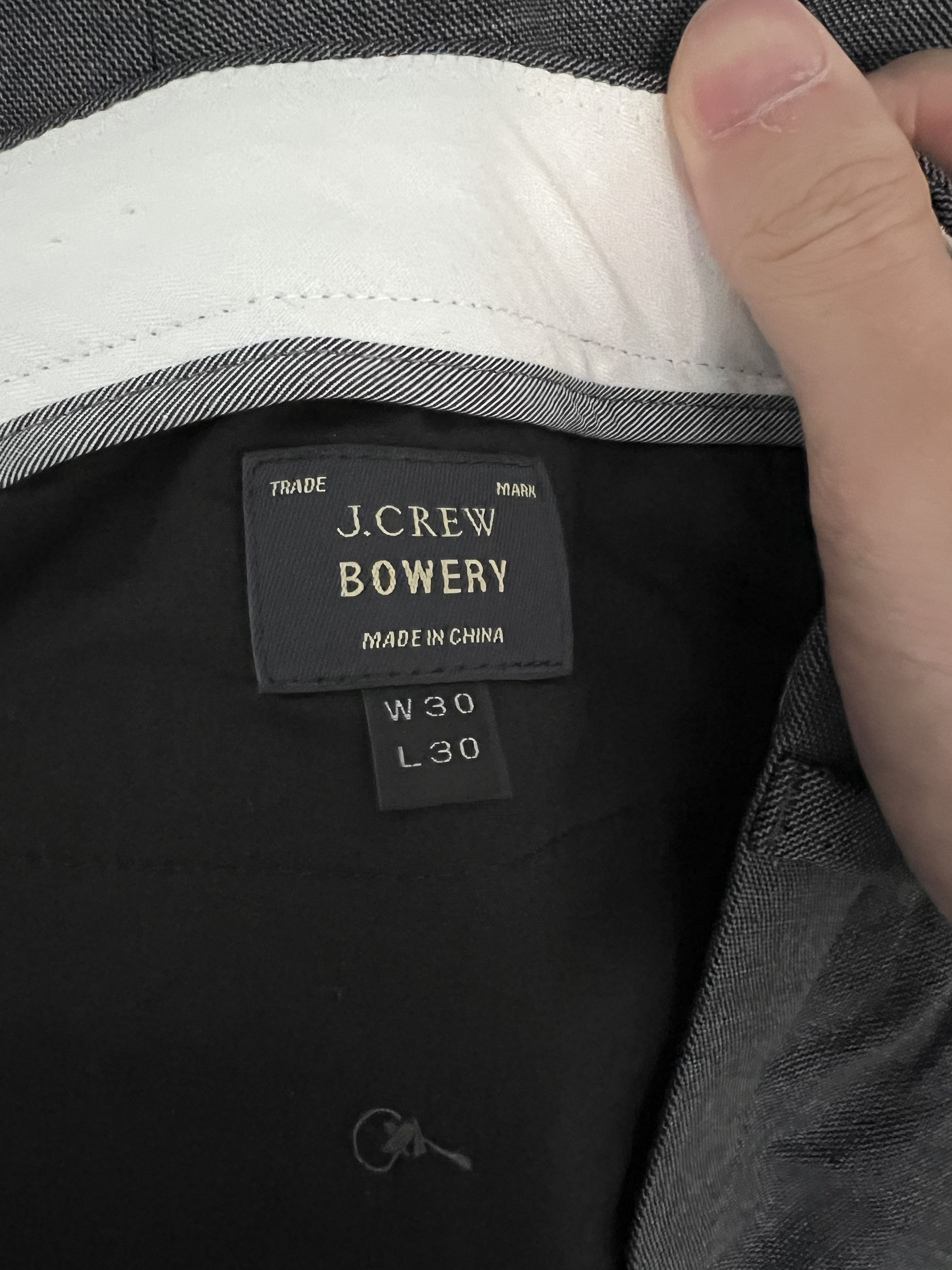 J.Crew Bowery Wool Gray Pants Size US 30 / EU 46 - 3 Thumbnail