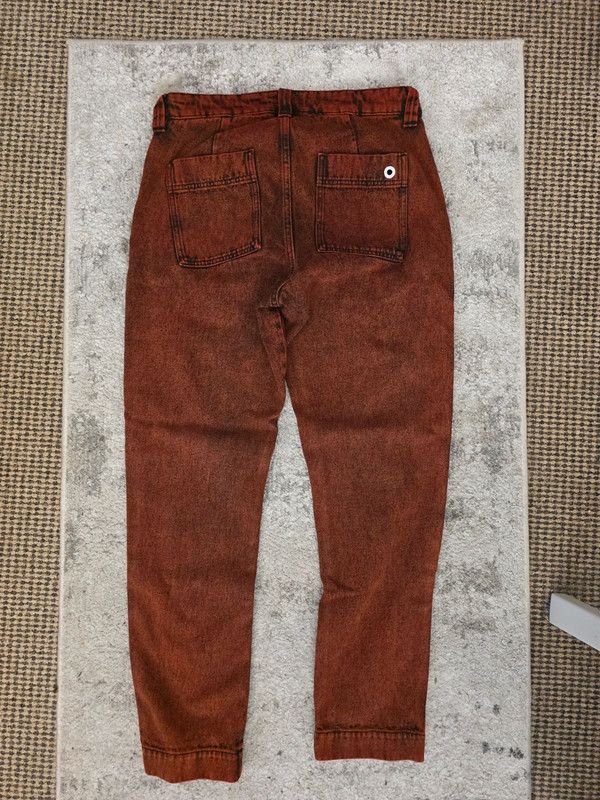 Etudes Études No 20 Archive Collection Red Acid Jeans Size US 30 / EU 46 - 2 Thumbnail