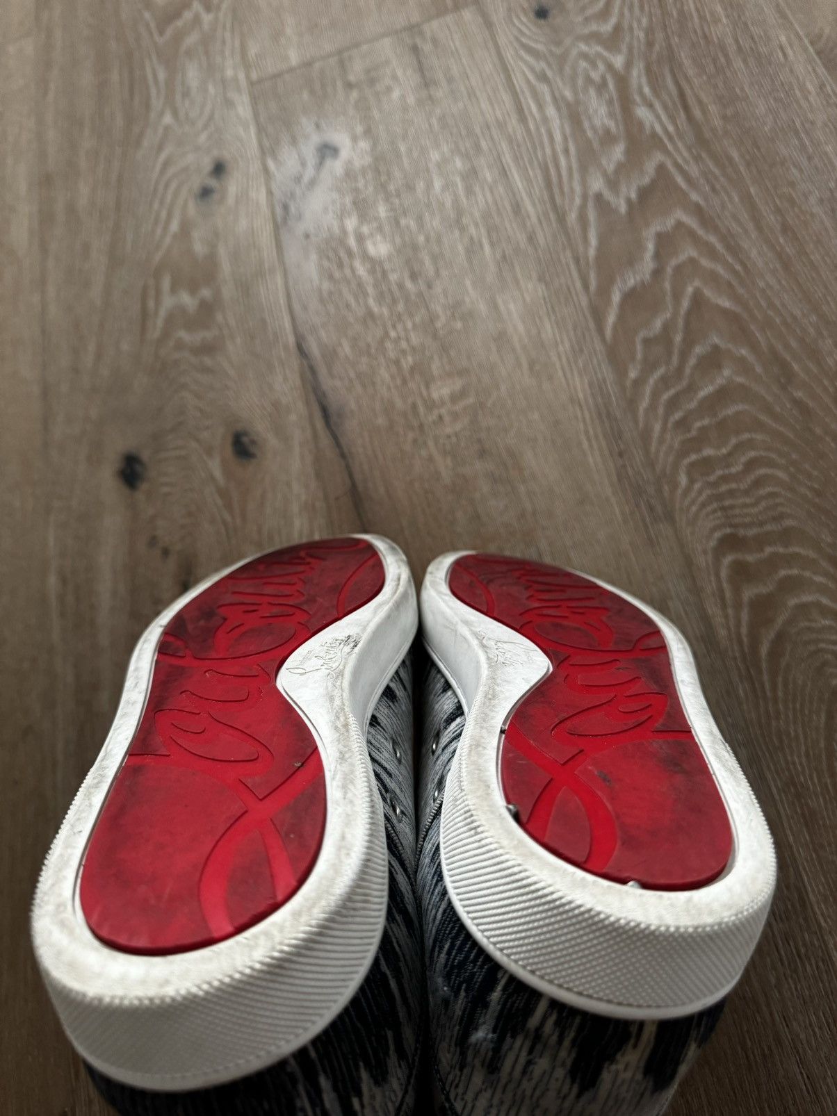 Christian Louboutin Louboutin Rantulow Blue & White Size US 8.5 / EU 41-42 - 4 Thumbnail