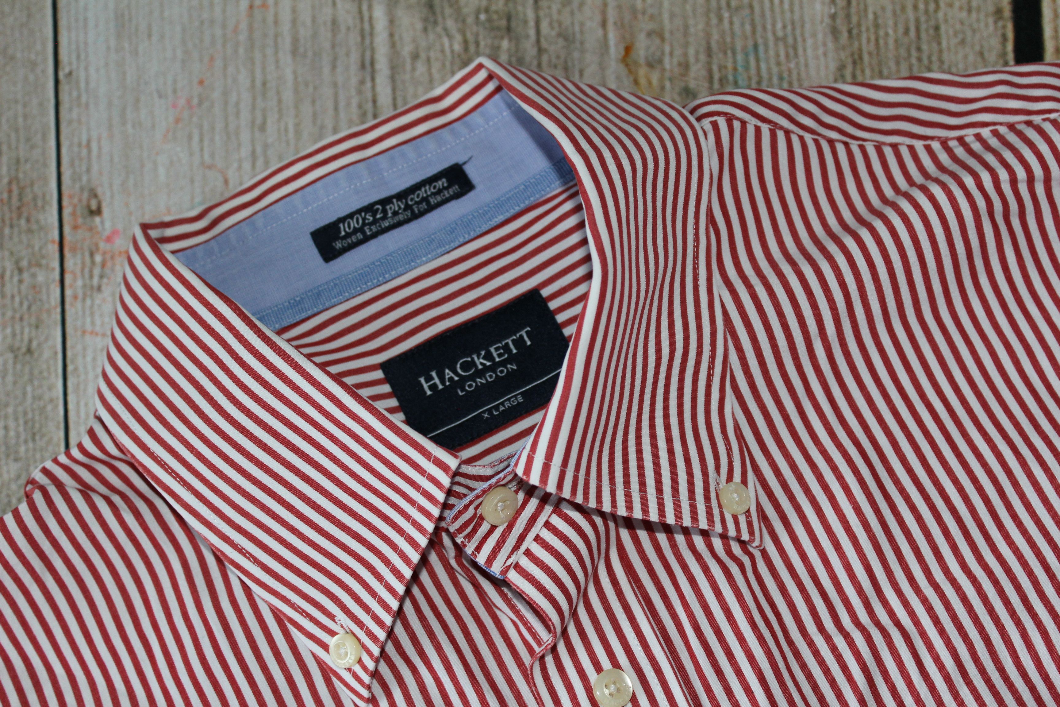 Hackett HACKETT Long Sleeve Check Shirt Top Size US XL / EU 56 / 4 - 5 Thumbnail