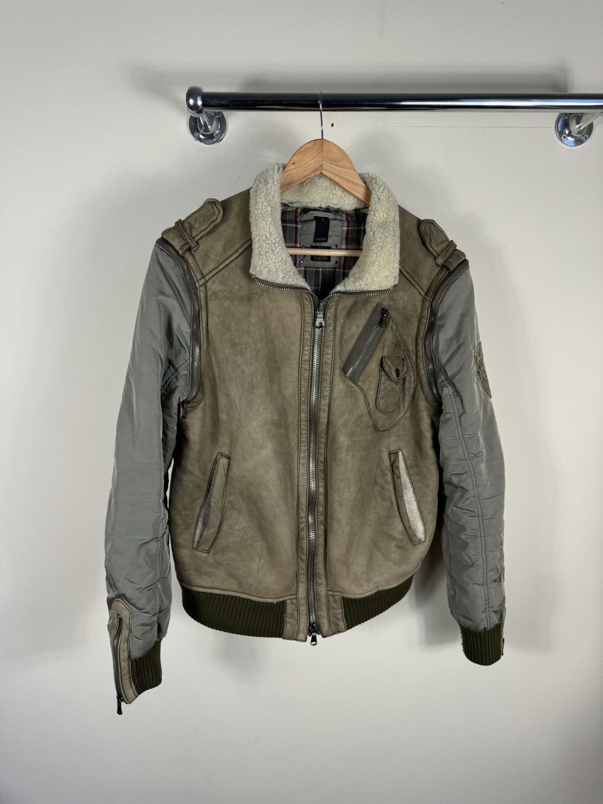 Vintage Rare Vintage 90s FFY Fortify by VITTORIO FORTI Bomber Jacket Size US M / EU 48-50 / 2 - 1 Thumbnail