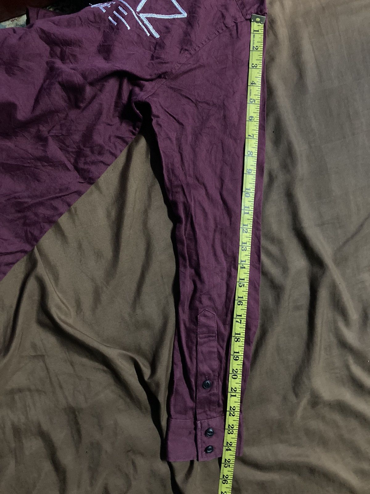 Japanese Brand Subciety x Nine Rulaz Line Embroidered Shirts Size US L / EU 52-54 / 3 - 9 Thumbnail