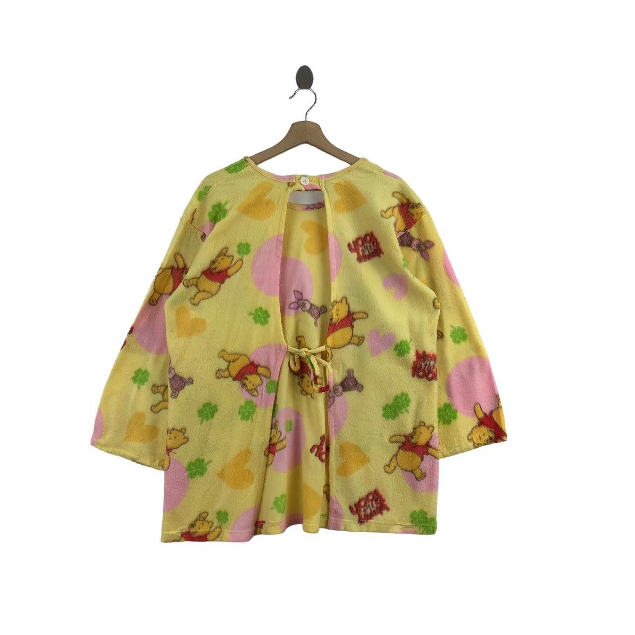Disney DISNEY WINNIE THE POOH Cartoon AOP Apron Blouse Shirt Size M / US 6-8 / IT 42-44 - 2 Thumbnail