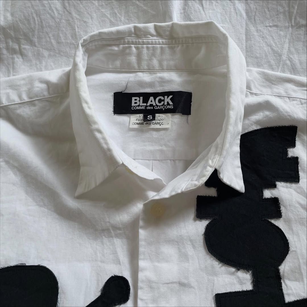Comme des Garcons BLACK Comme des Garcons Patch Work Short Sleeve Shirt AD2013 Size US S / EU 44-46 / 1 - 5 Thumbnail