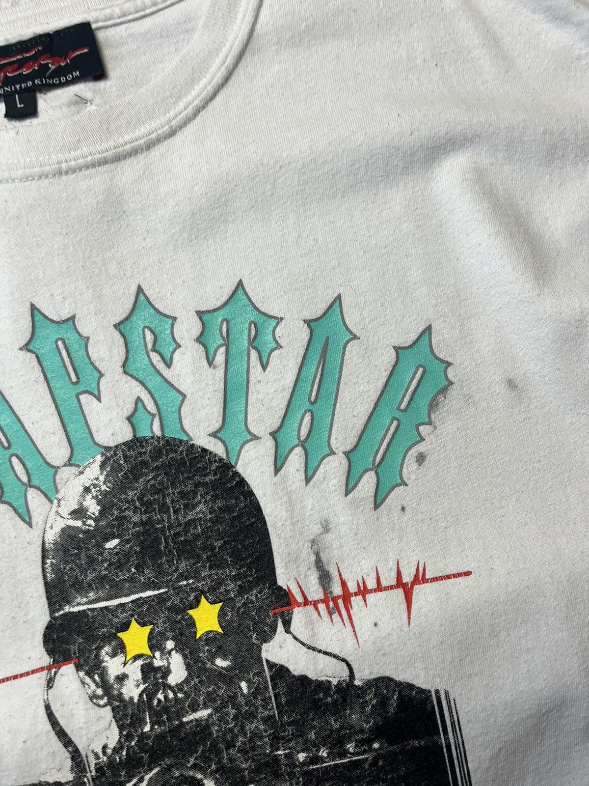 Trapstar London Men's Trapstar London Drill Big Logo Y2K Designer Tee Size US L / EU 52-54 / 3 - 12 Thumbnail
