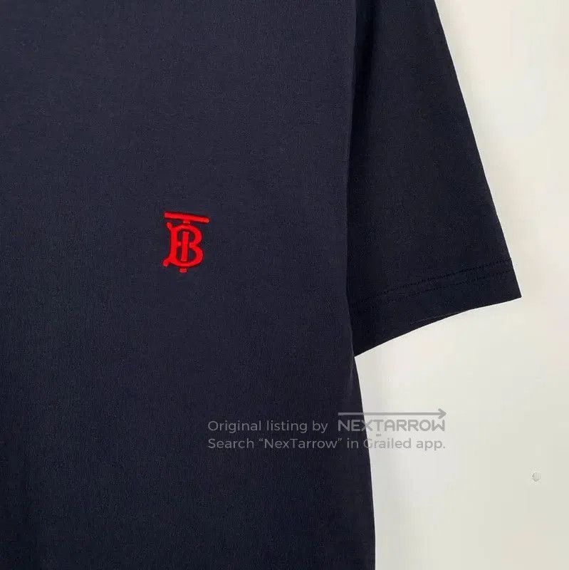 Burberry Burberry Black Cotton T-Shirt for Women. Size XS / US 0-2 / IT 36-38 - 4 Thumbnail