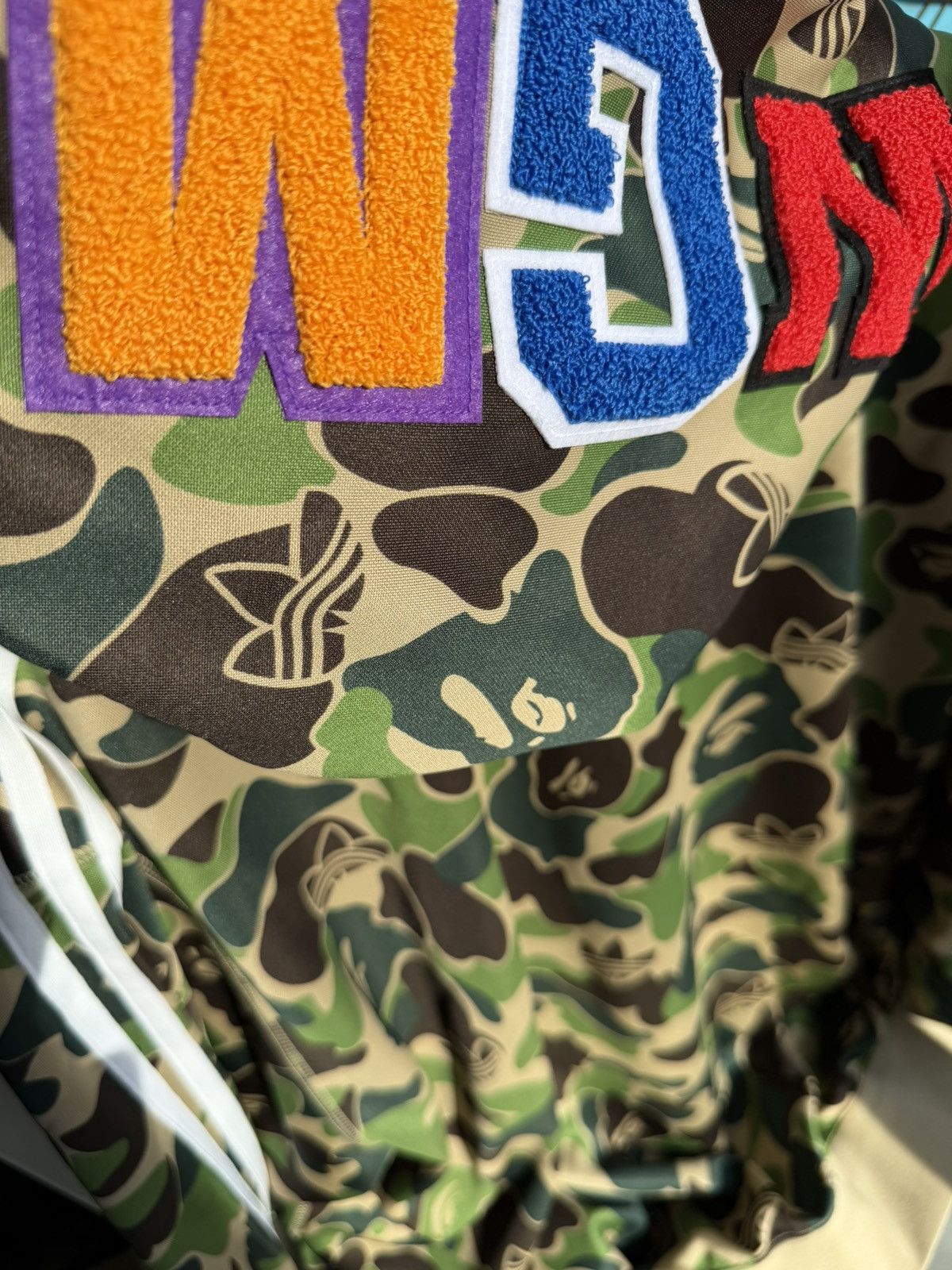 Adidas × Bape KF4916 Men’s XL adidas X BAPE® SS26 SHARK TRACK HOODIE Size US XL / EU 56 / 4 - 9 Thumbnail