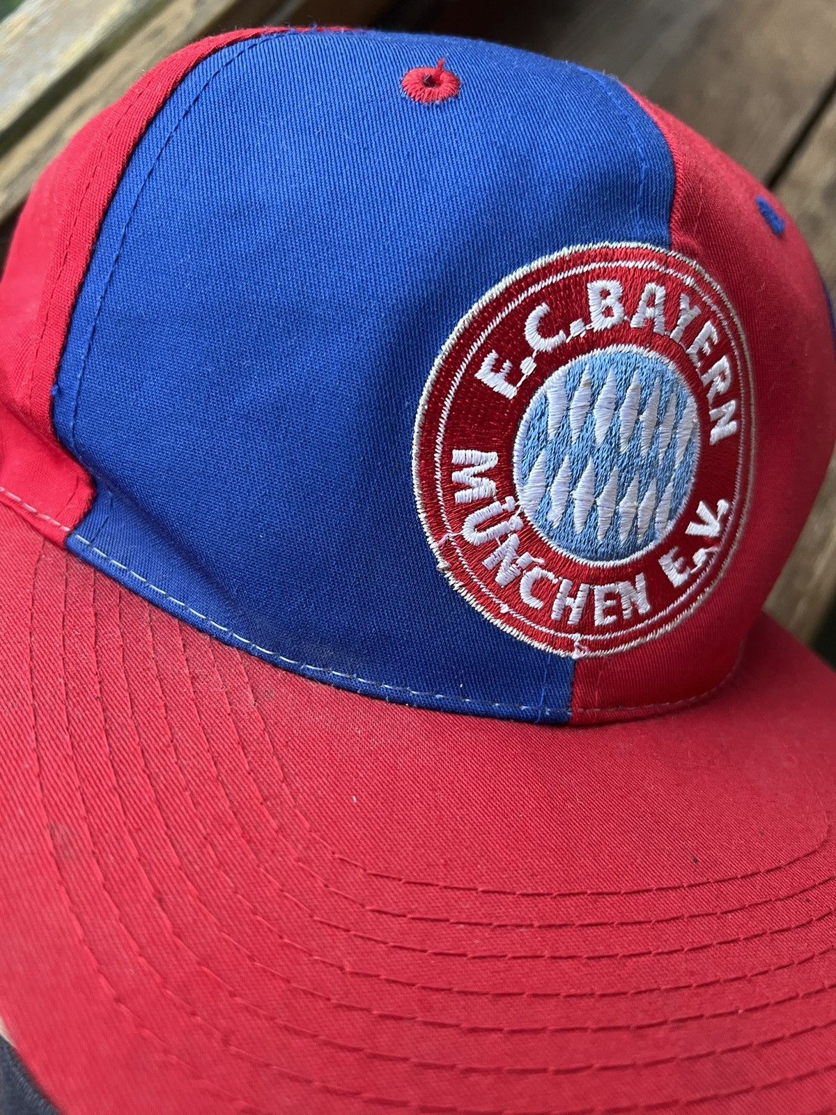 Vintage Vintage 90s Fc Bayern Munchen Hat Football Soccer Cap Size ONE SIZE - 9 Thumbnail