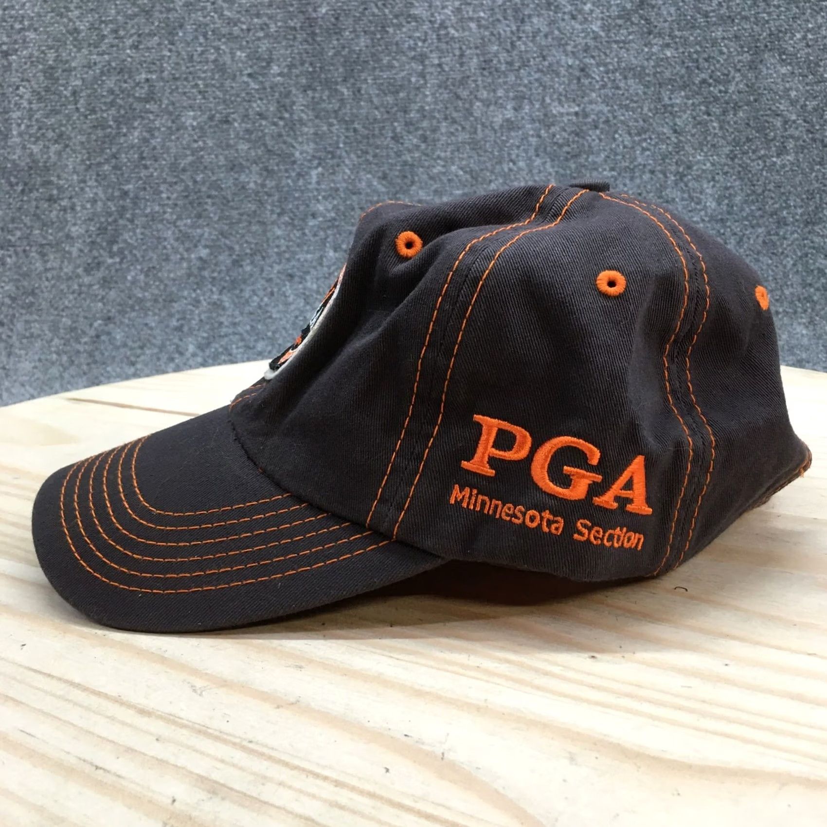 Good American PGA Golfers Baseball Cap Hat Mens One Size Grey Adjustable American Dry Goods Size ONE SIZE - 4 Thumbnail