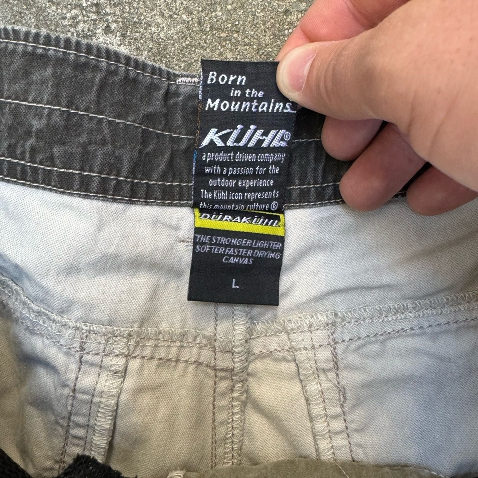 Kuhl KUHL Mens Cargo Shorts hiking Range Shorts Size US 36 / EU 52 - 4 Thumbnail