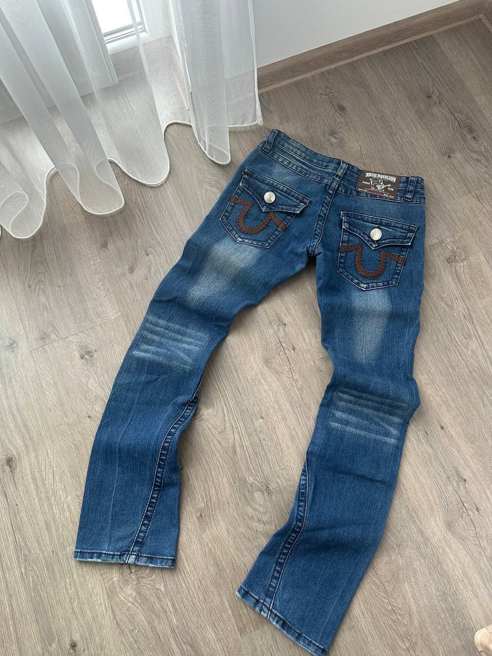 True Religion × Vintage Vintage True Religion Denim W’s Big Logo Pants Size US 29 - 5 Thumbnail