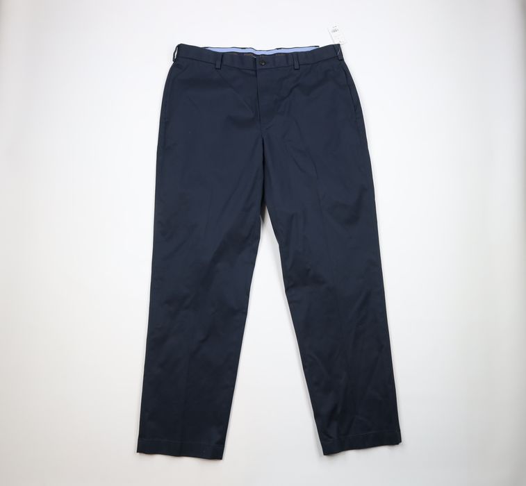 Vintage New Brooks Brothers Weight Hudson Advantage Chino Pants Blue