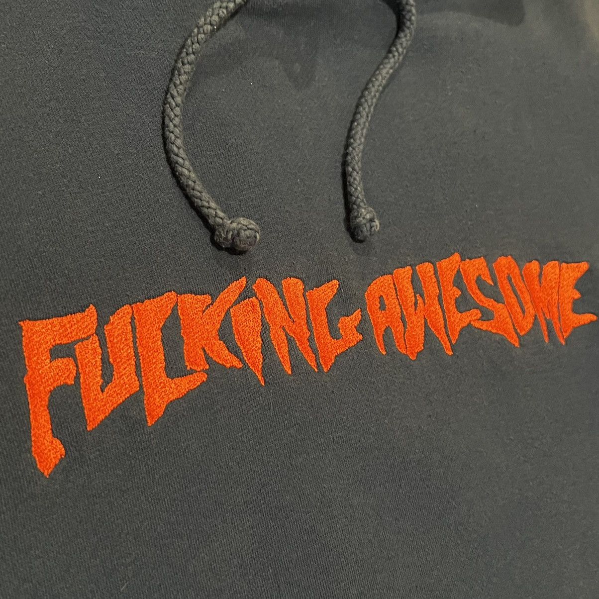 Fucking Awesome Fucking Awesome Og Logo hoodie Orange on blue Size US L / EU 52-54 / 3 - 14 Thumbnail