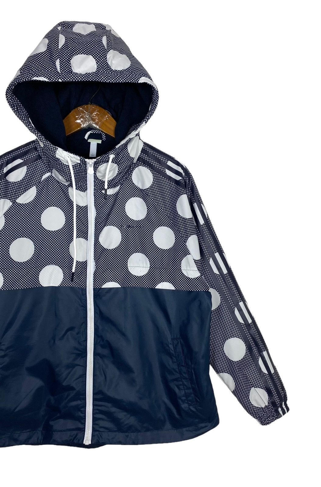 Adidas Rare‼️ Adidas Neo Hoodie Polka Dot Size L / US 10 / IT 46 - 3 Thumbnail