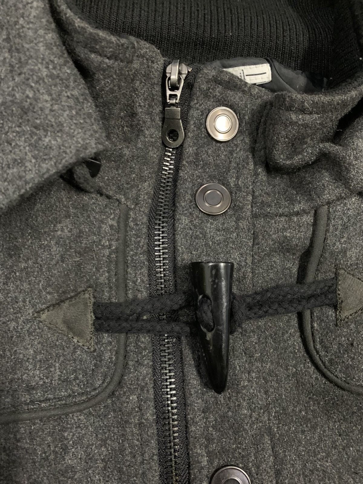If Six Was Nine Growth by Grail Faux Fur Hooded Punk Style Duffle Jacket Size US M / EU 48-50 / 2 - 7 Thumbnail