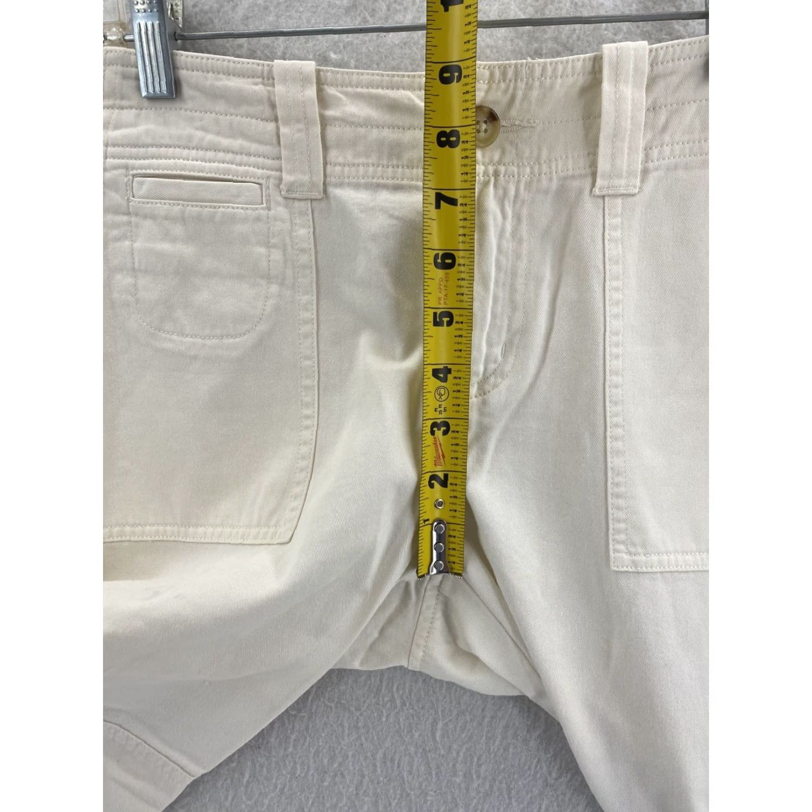 Ralph Lauren Lauren Ralph Lauren Cargo Pants Womens 2P White Khaki Outdoor Hiking Pants - 2P White Cargo Pants Women 90s Style Mens? Size 26" / US 2 / IT 38 - 5 Thumbnail