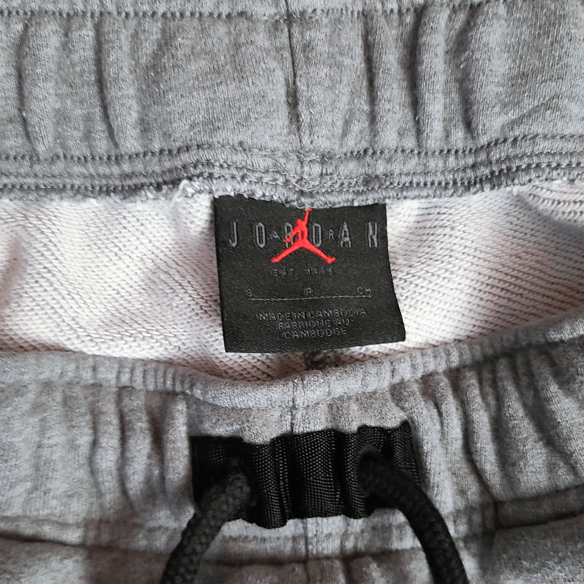 Jordan Brand Grey Jordan Text Sweatpants - Size: 28/S Size US 28 / EU 44 - 5 Thumbnail
