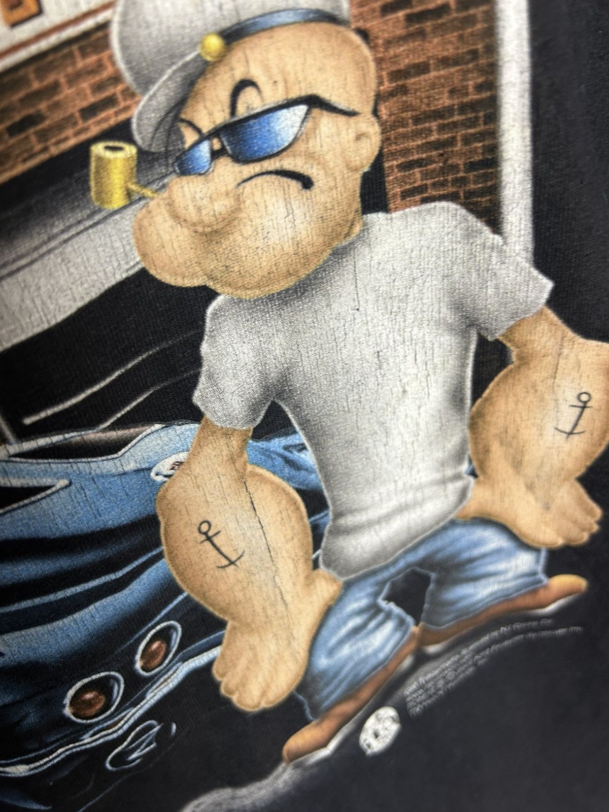 Cartoon Network Vintage 2002 Popeye t shirt Size US M / EU 48-50 / 2 - 5 Thumbnail
