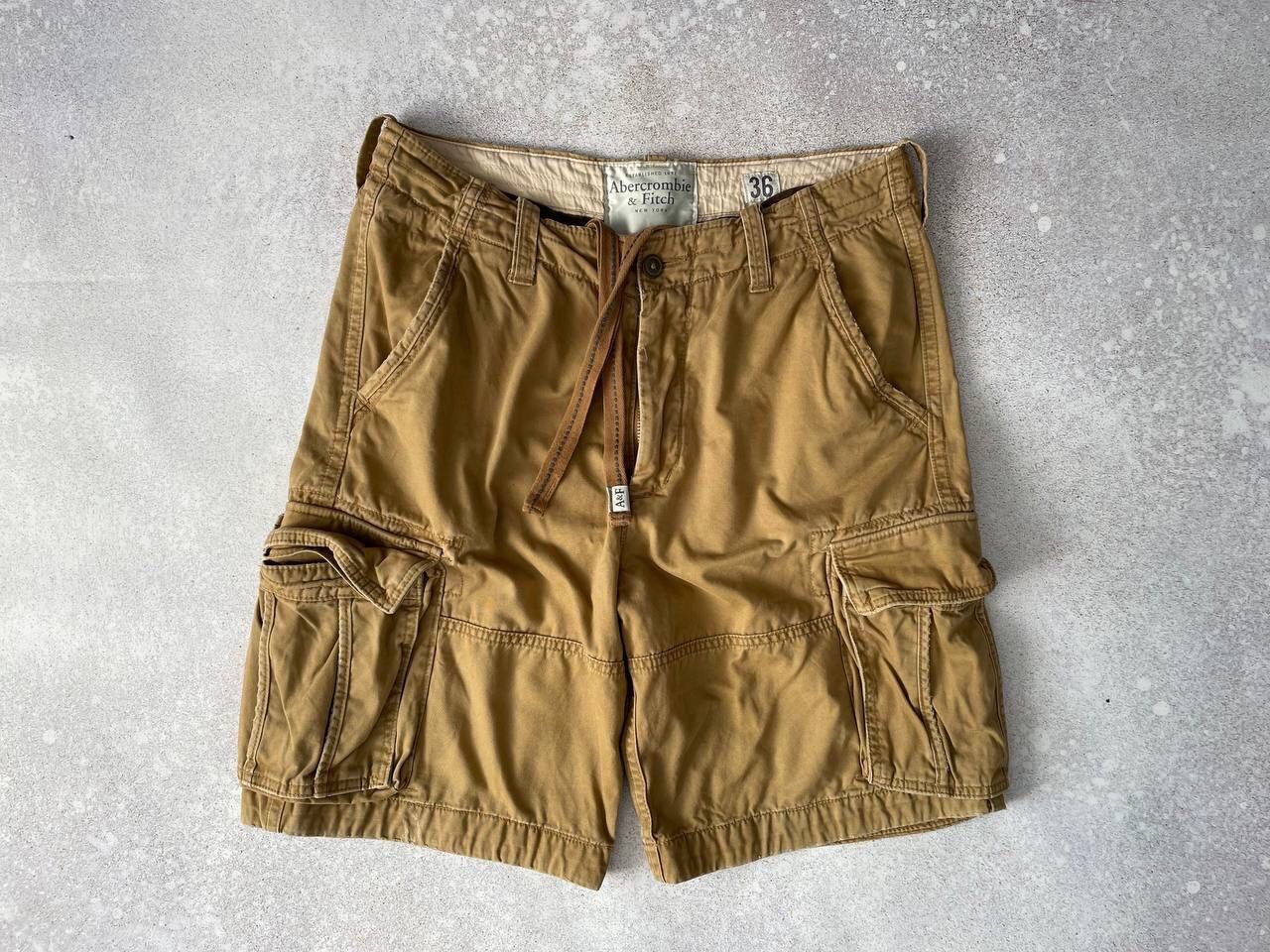 Abercrombie & Fitch × If Six Was Nine × Vintage Vintage Abercrombie & Fitch Cargo Parachute Bondage Shorts Size US 36 / EU 52 - 1 Thumbnail