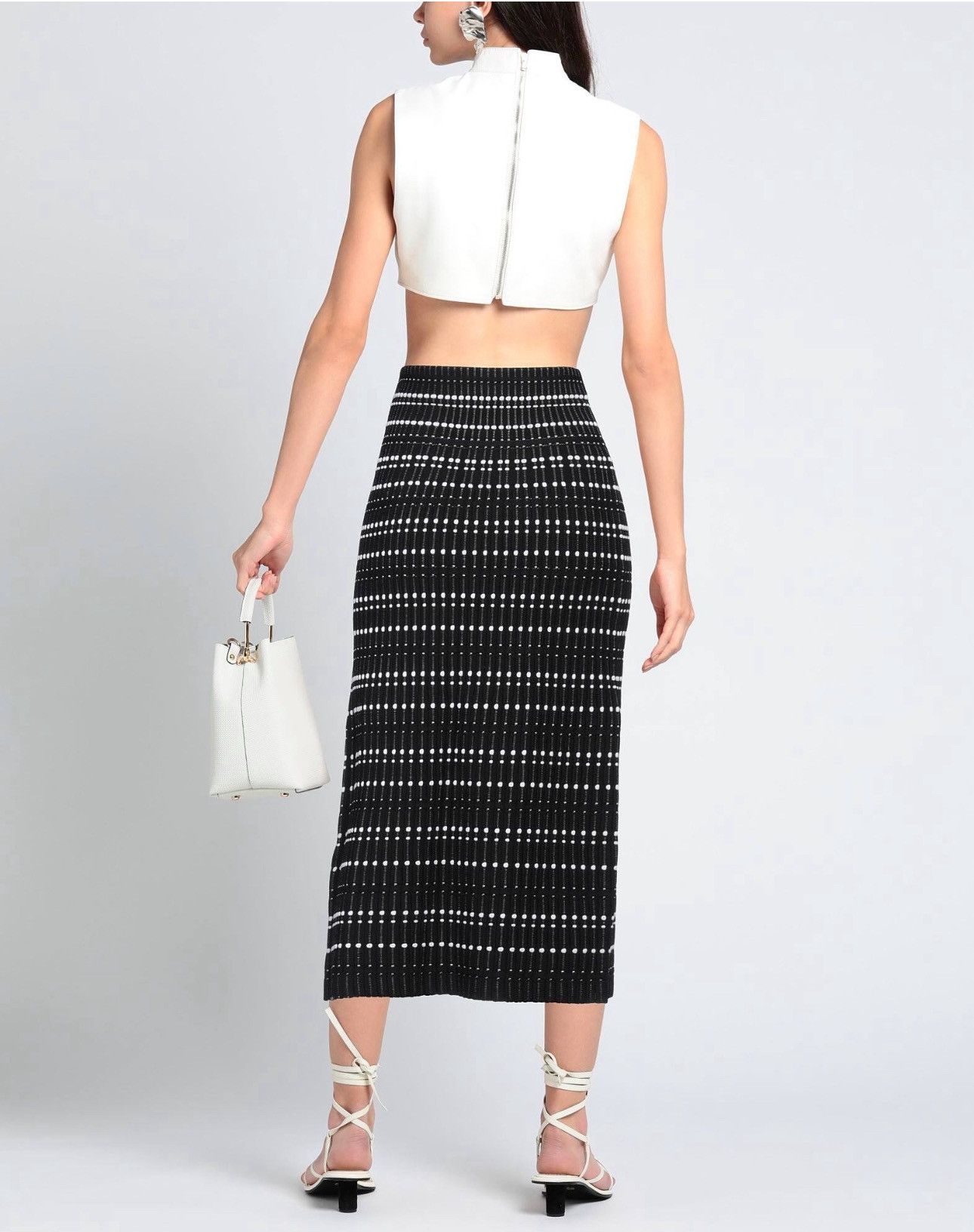 Alexander McQueen McQueen Midi Skirt Size 28" / US 6 / IT 42 - 3 Thumbnail