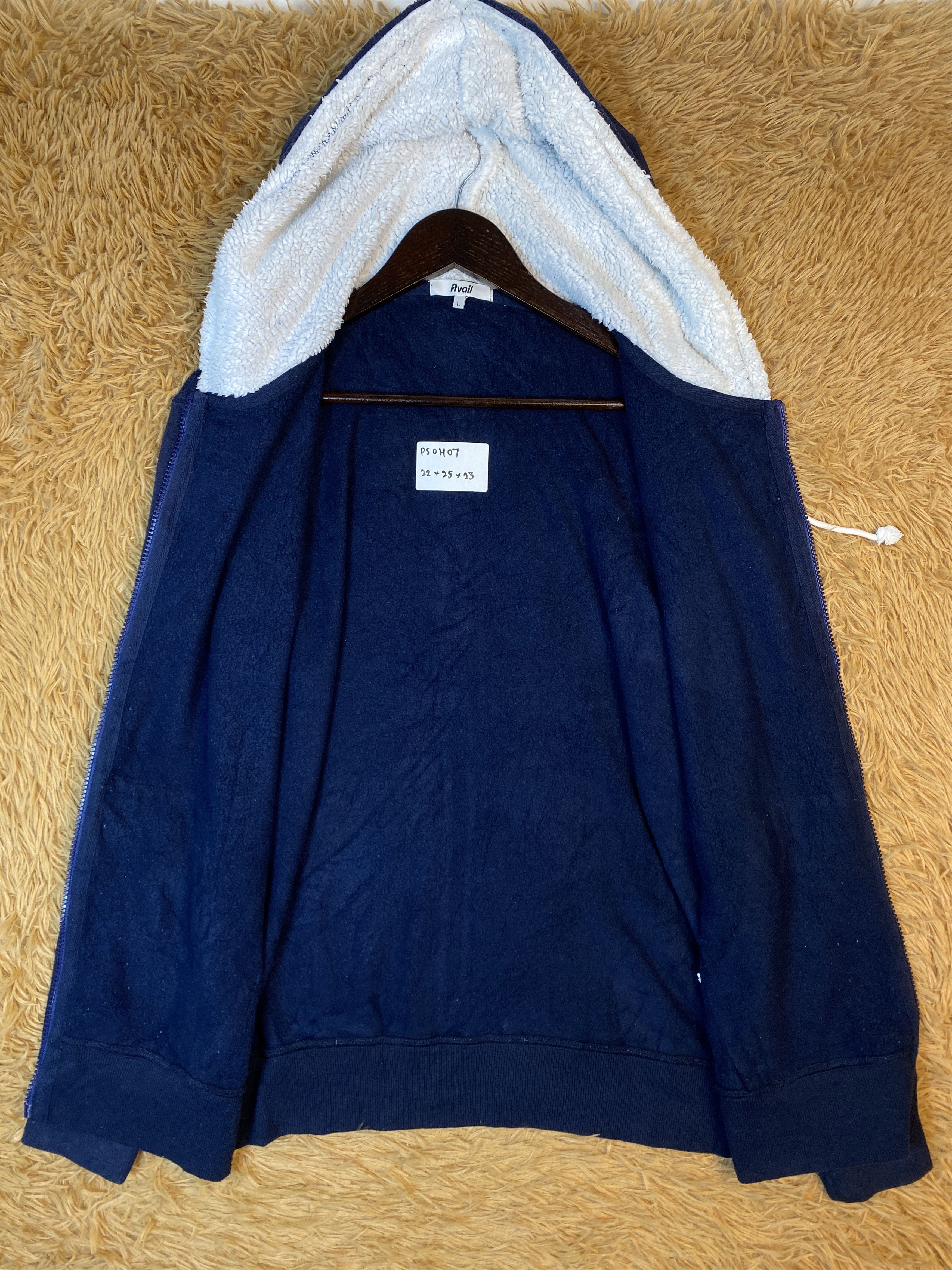 Japanese Brand Vintage Avail Detachment 21 Zip Up Hoodies PS0407 Size US L / EU 52-54 / 3 - 7 Thumbnail