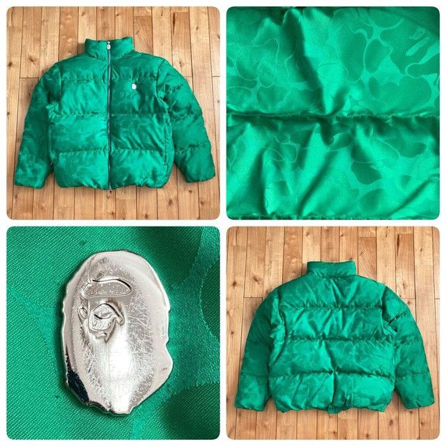 Bape BAPE Tonal Solid Camo Puffer Down Jacket a bathing ape Size US S / EU 44-46 / 1 - 1 Thumbnail