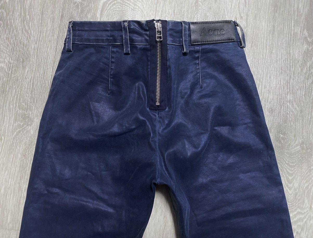 Acne Studios Women’s Acne Studios Vintage Waxed Skin Plant Pants Trousers Size 24" / US 00 / IT 34 - 23 Thumbnail