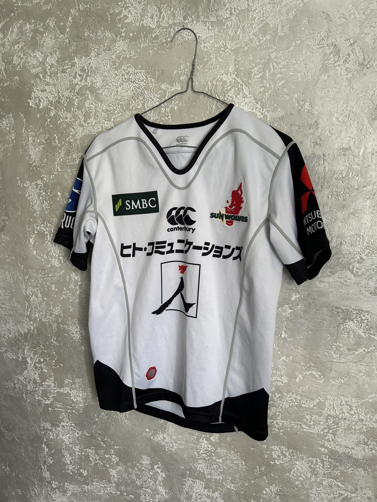 Vintage SUNWOLVES RUGBY TEAM JERSEY 2017/18 AWAY Size US XS / EU 42 / 0 - 1 Thumbnail