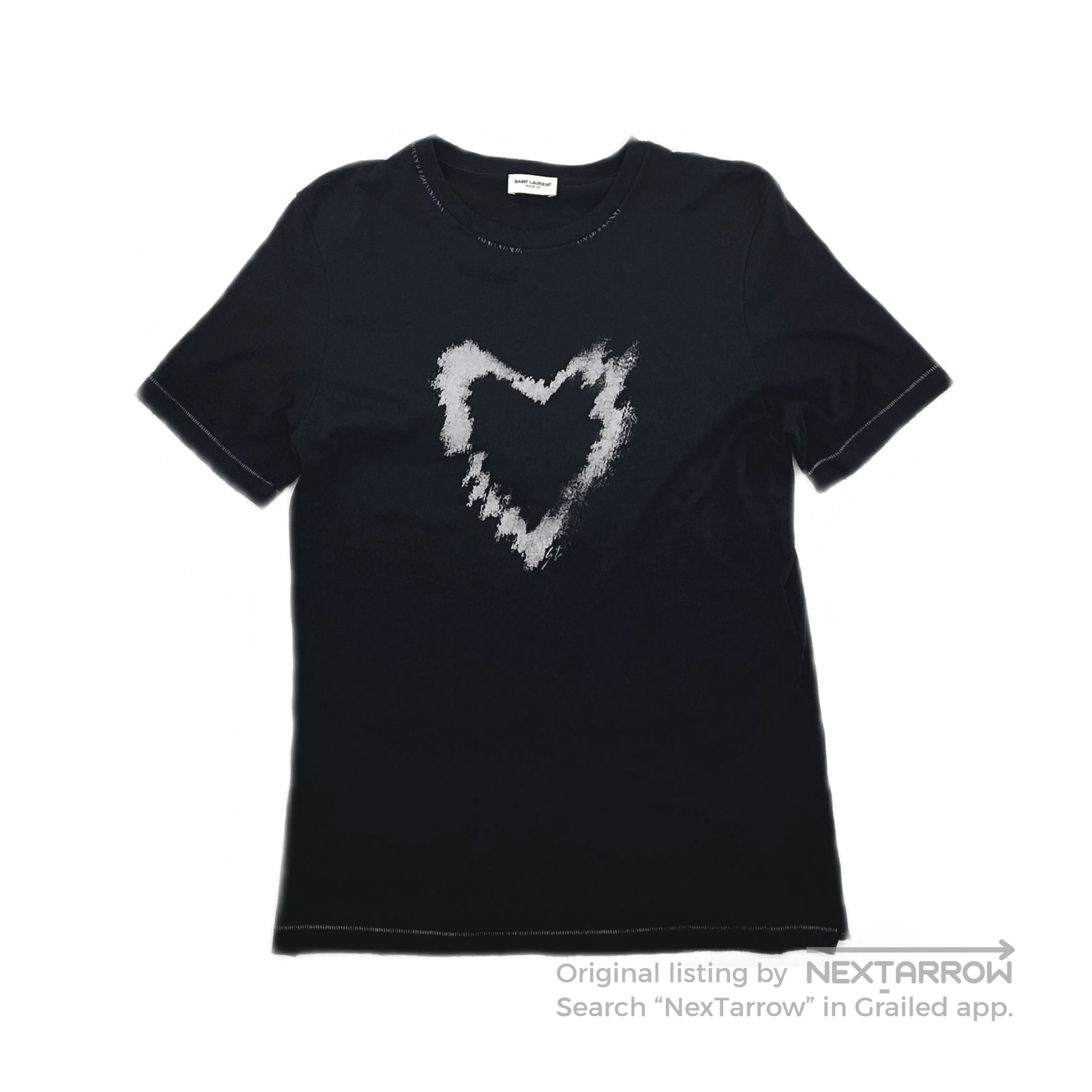 Saint Laurent ヴァンパイアリップ Tシャツ XS Saint Laurent Paris Saint Laurent Vampire Lips Graphic T-Shirt US