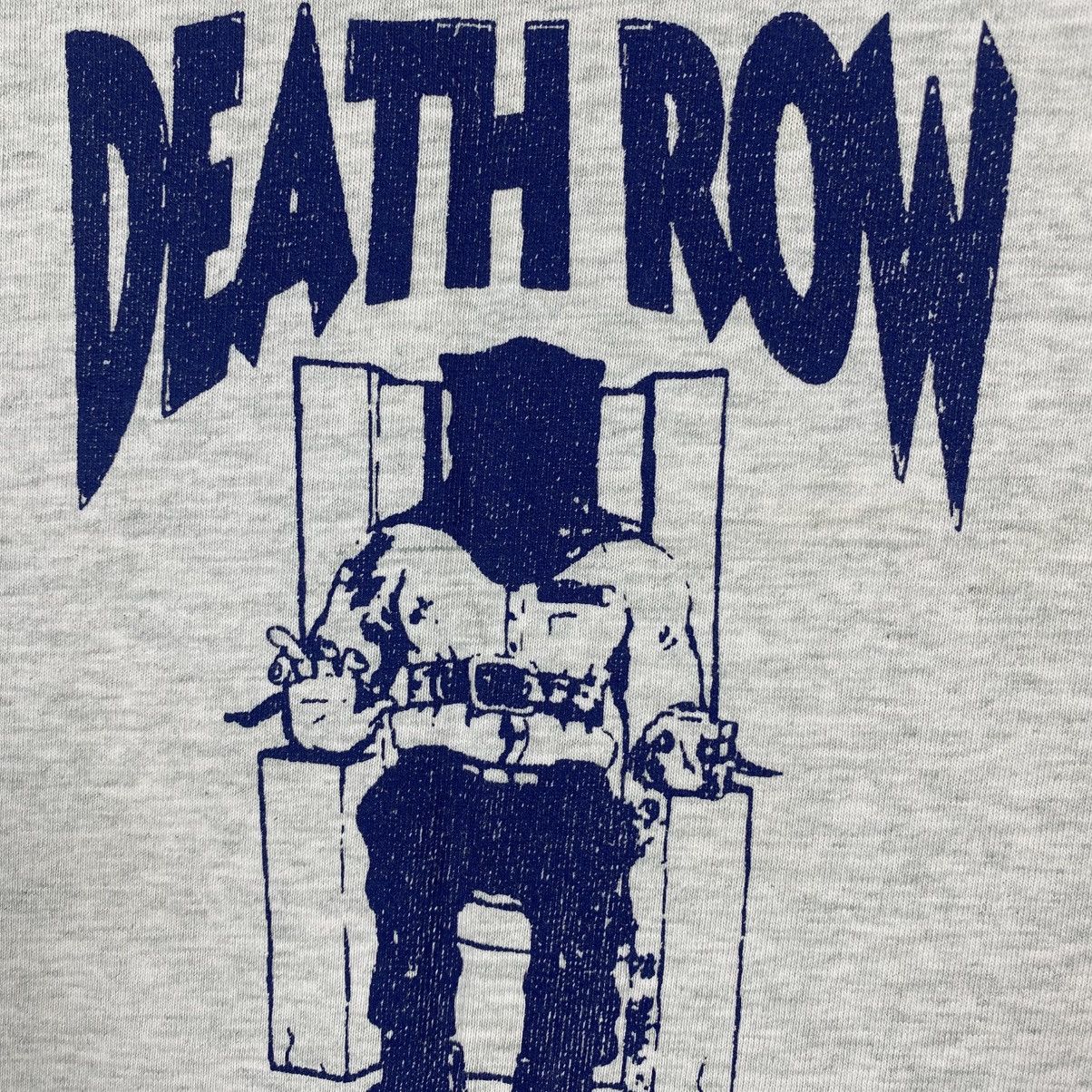 Death Row Records Vintage 90's DEATH ROW RECORDS Staff Distressed Hip-Hop Tee Size US XL / EU 56 / 4 - 4 Thumbnail