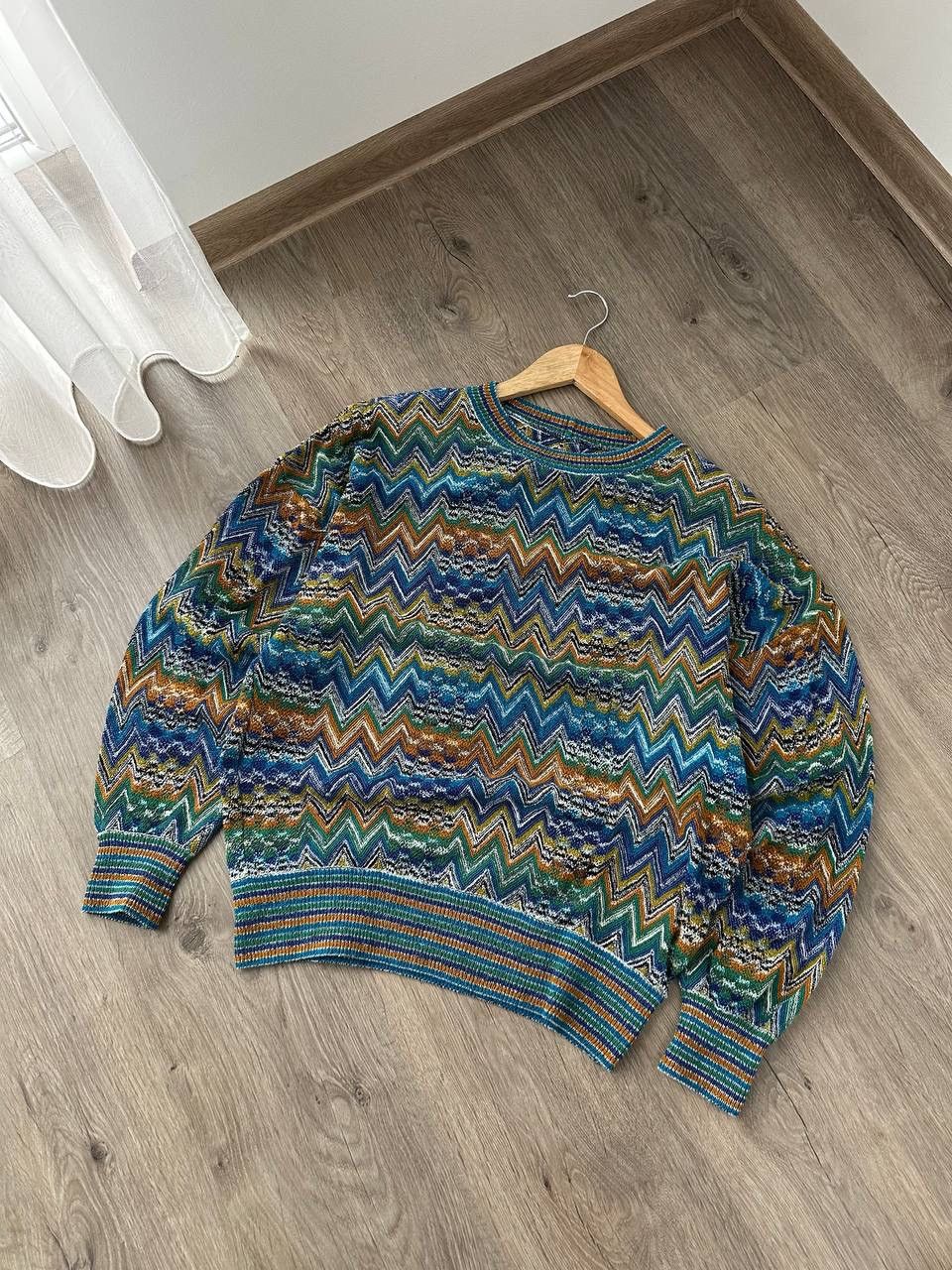 Missoni × Vintage Vintage Missoni Multicolour Pull International Sweater Size US L / EU 52-54 / 3 - 7 Thumbnail