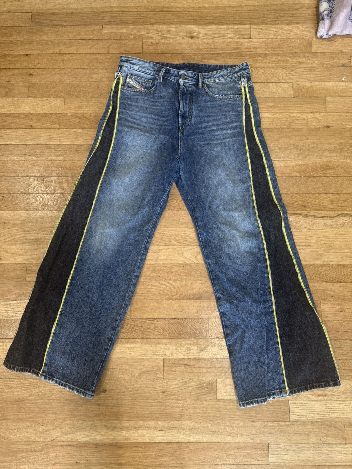 Diesel Diesel D rise Straight zipper jeans Size US 32 / EU 48 - 1 Thumbnail