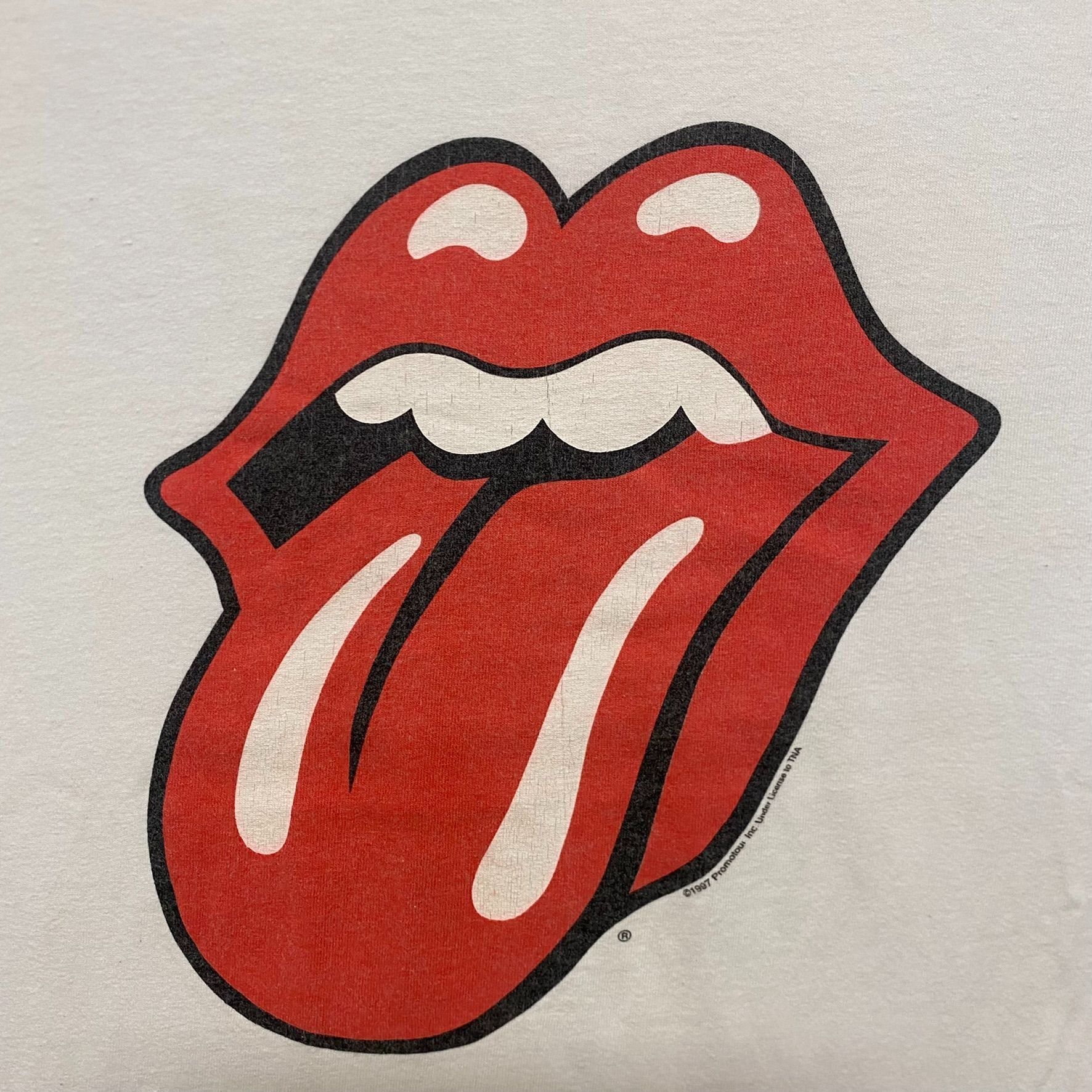 Band Tees Vintage 90s Rolling Stones Lips Single Stitch Rock Band Tee Size US L / EU 52-54 / 3 - 3 Thumbnail