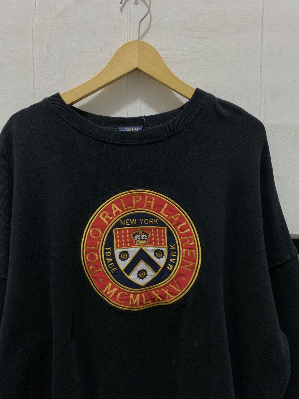 Polo Ralph Lauren Polo Ralph Lauren Crest Fleece Pullover Size US XXL / EU 58 / 5 - 2 Thumbnail