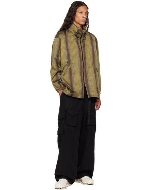 Y-3 × Yohji Yamamoto o1s22i1n0125 S-Gendo Run Low-Top Sneakers in Beige Size US 9 / EU 42 - 5 Thumbnail