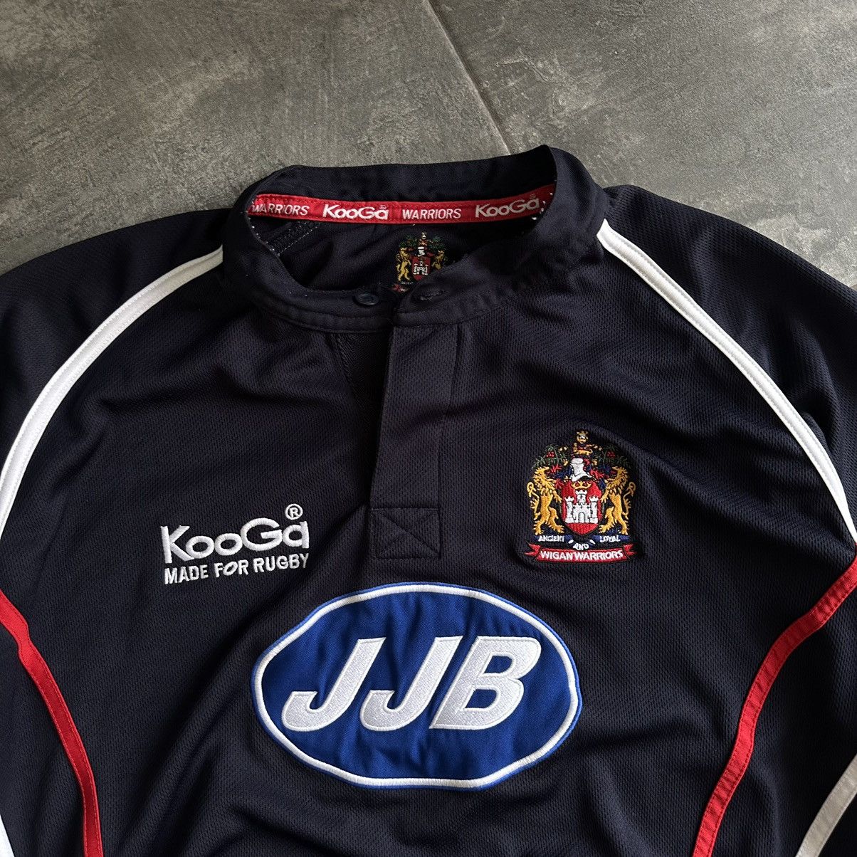 Vintage × Warrior Vintage Wigan Warriors Polo KooGa JJB T-shirts sport-wear Size US XL / EU 56 / 4 - 8 Thumbnail