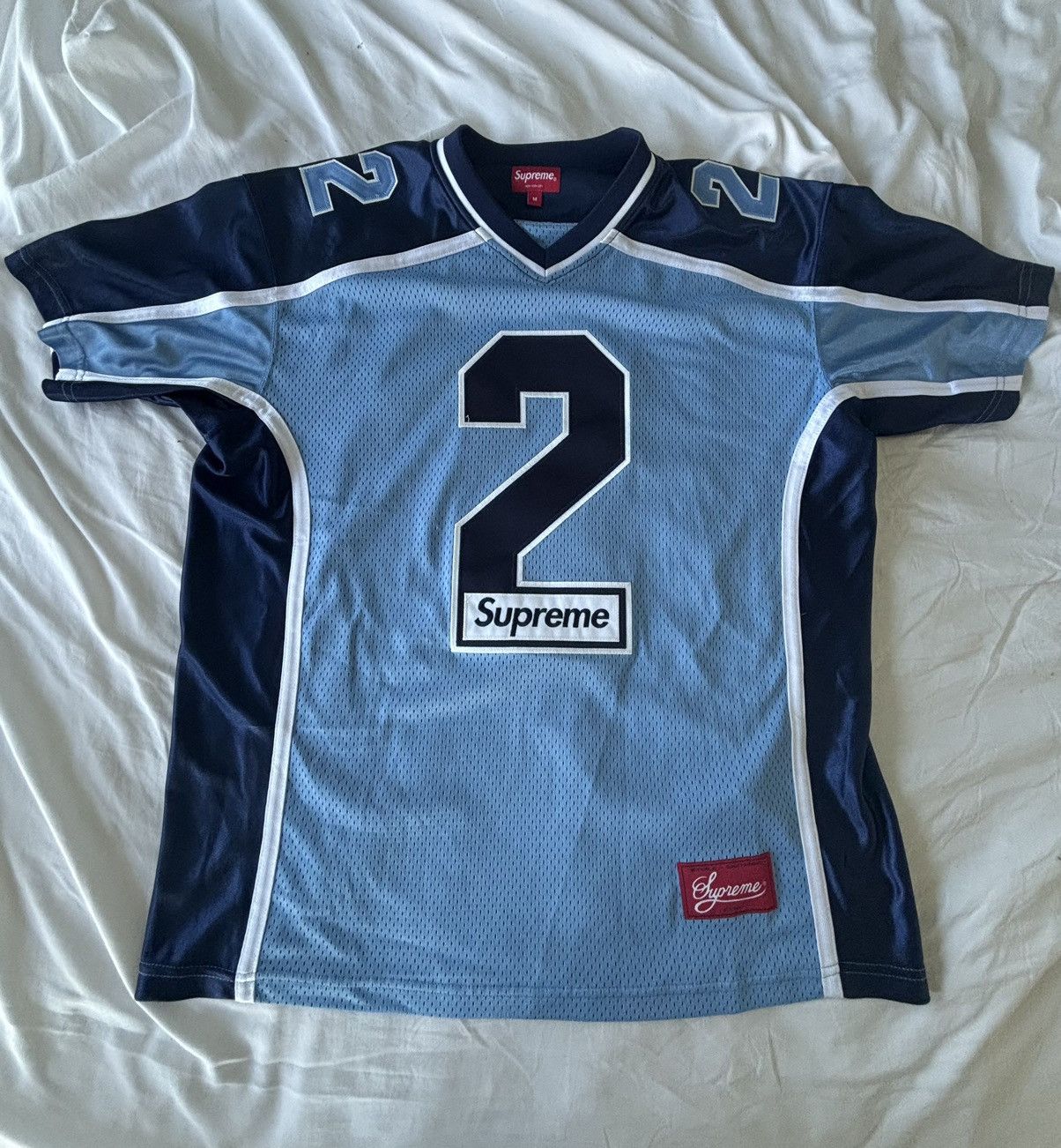 Supreme Supreme “Above All” Football Jersey #2 | Grailed Supreme Supreme “Above All” Football Jersey #2 | Grailed