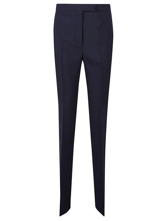 Salvatore Ferragamo SALVATORE FERRAGAMO Women Straight Pants 13C753 766869005 Blue Size 27" / US 4 / IT 40 - 1 Thumbnail