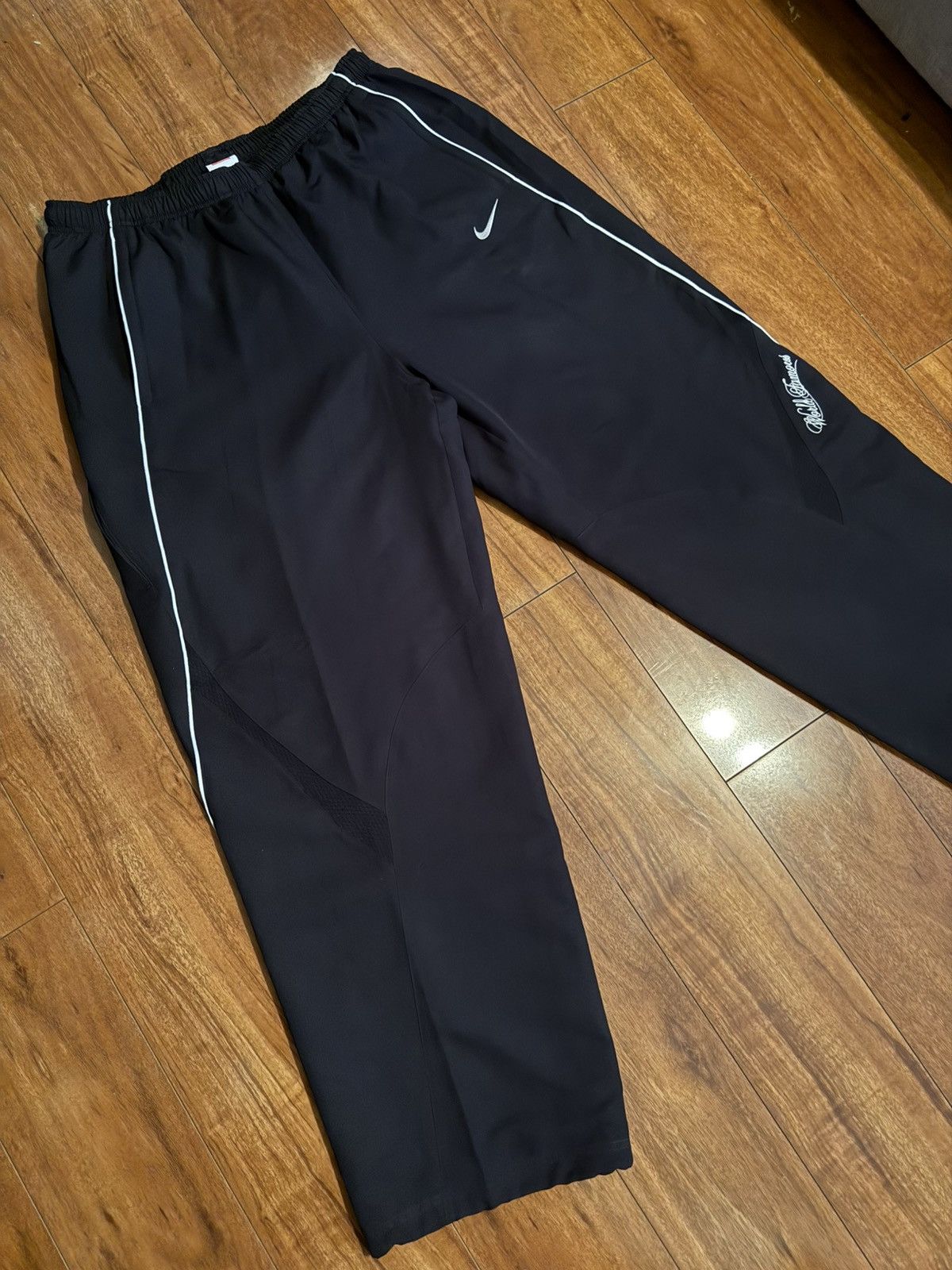 Nike × Supreme Supreme Nike Track Pants SS25 Size L Black | Grailed 