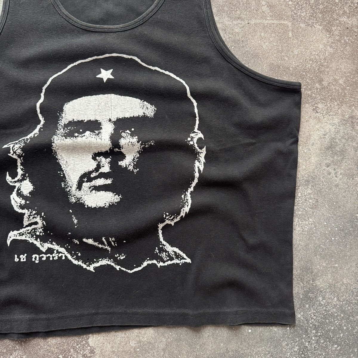 Hysteric Glamour Che Guevara Vintage Avant Garde Punk Faded Boxy Tank Top Size US L / EU 52-54 / 3 - 5 Thumbnail