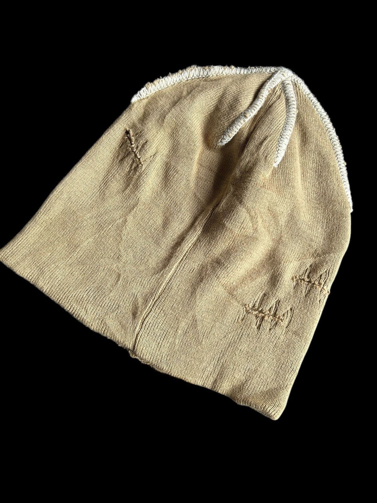Japanese Brand × Kapital × Vintage Japanese Distressed Punk Style Beanie Hats Rare☠️☠️ Size ONE SIZE - 10 Thumbnail