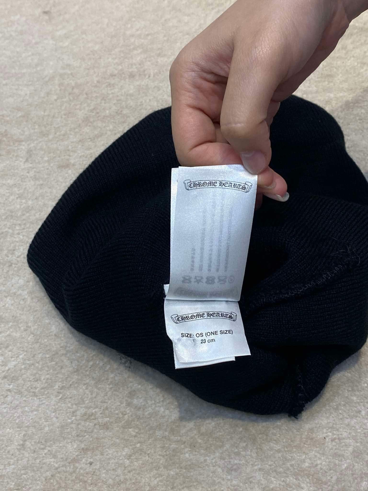 Chrome Hearts CHROME HEARTS Matty Boy Chomper Beanie BLACK Size ONE SIZE - 6 Thumbnail