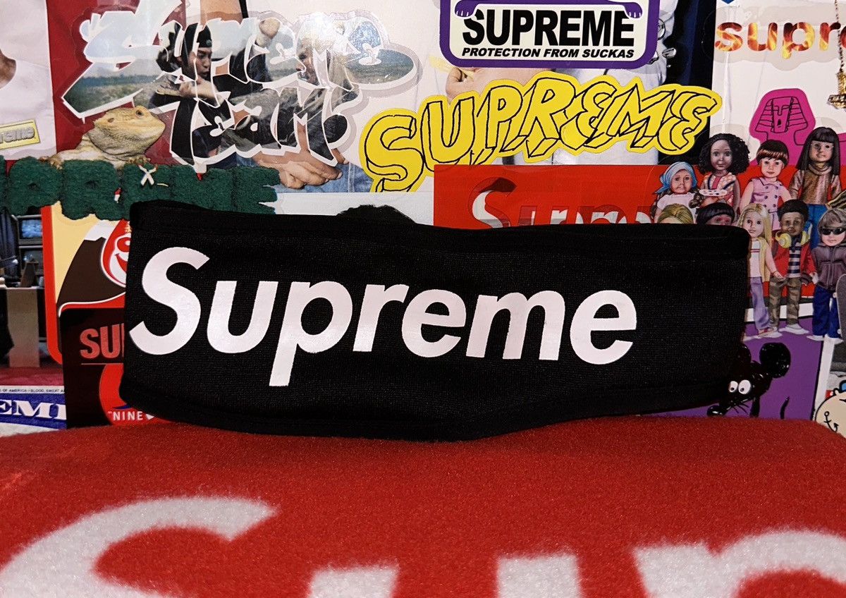 Supreme Black shops Headband