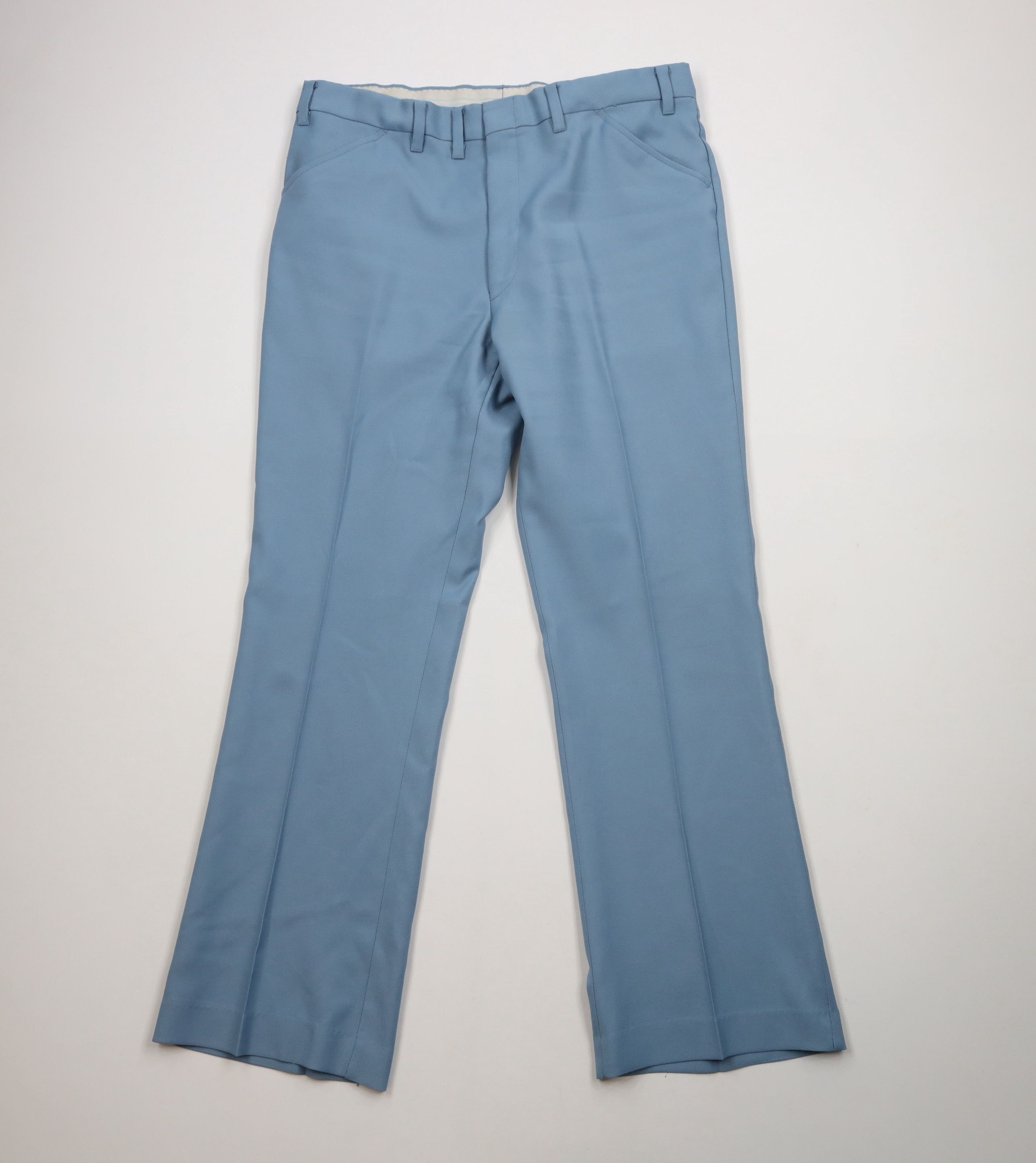 Vintage Vintage 70s Streetwear Wide Leg Bell Bottoms Chino Pants USA Size US 36 / EU 52 - 1 Thumbnail