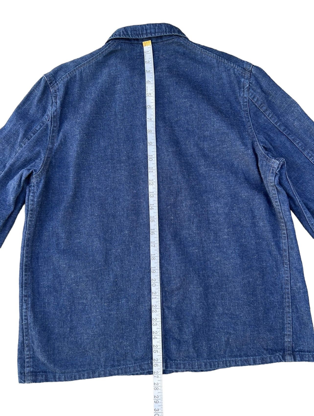 Blue Blue Japan VTG Blue Blue Japan Indigo Blue Pull Over Denim Jacket Shirt Size US M / EU 48-50 / 2 - 5 Thumbnail